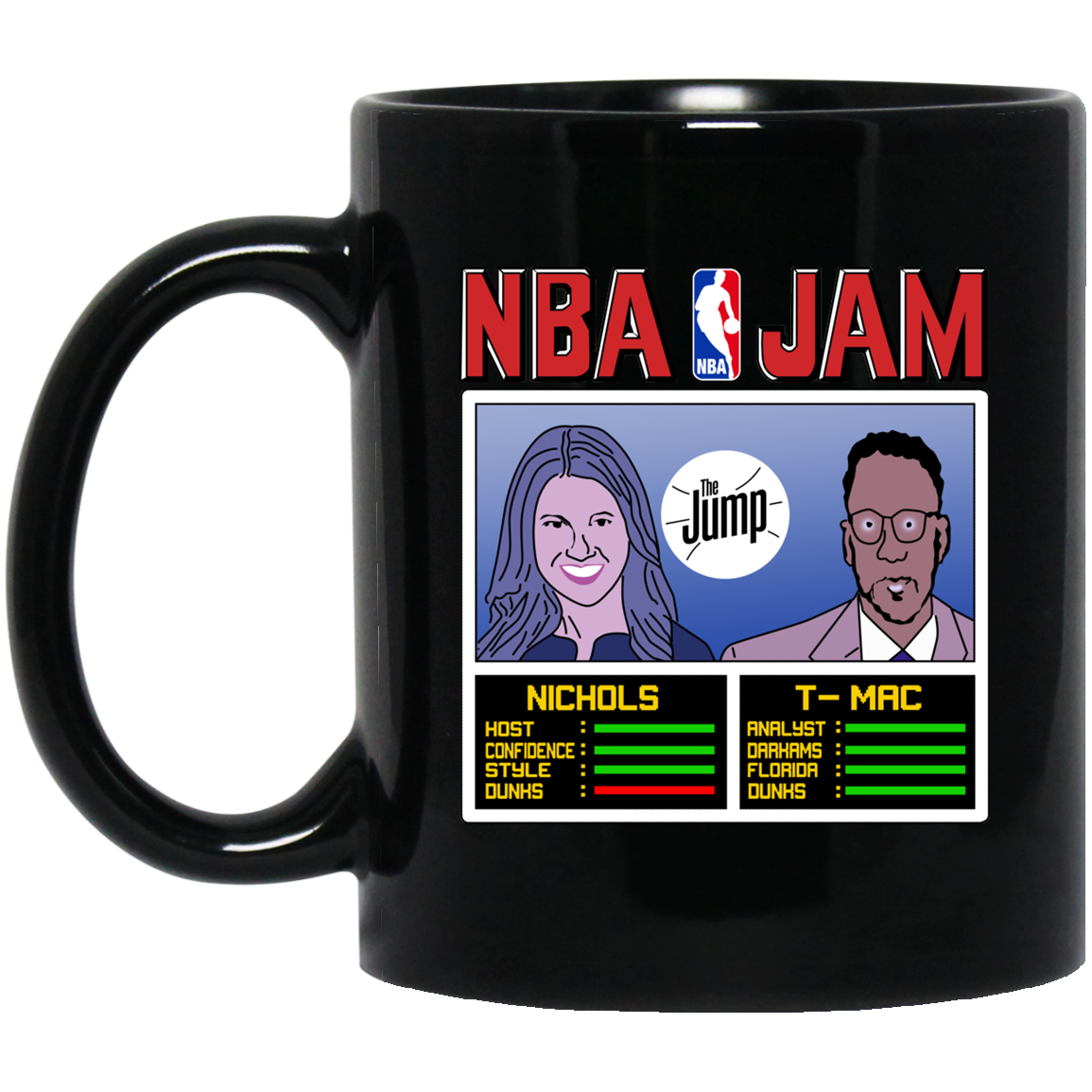 NBA Jam The Jump Nichols TMac Mug
