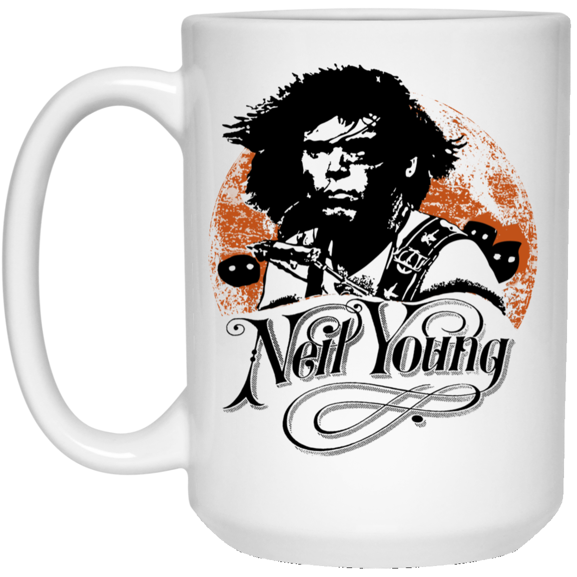 Neil Young Canadian Rocker Mug