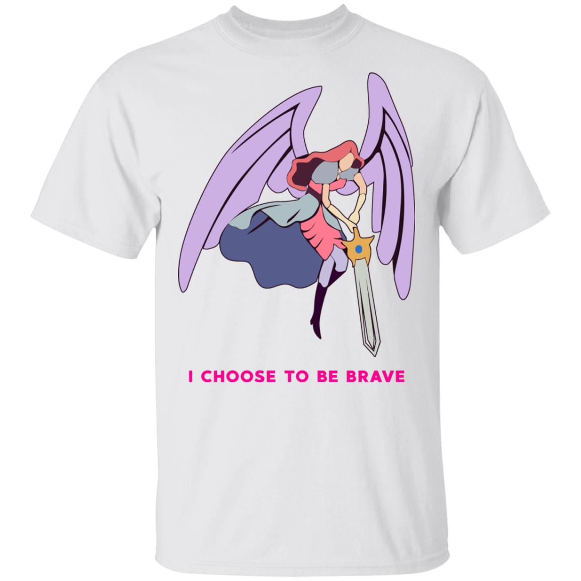 I Choose To Be Brave Queen Angella Shirt, Hoodie, Tank
