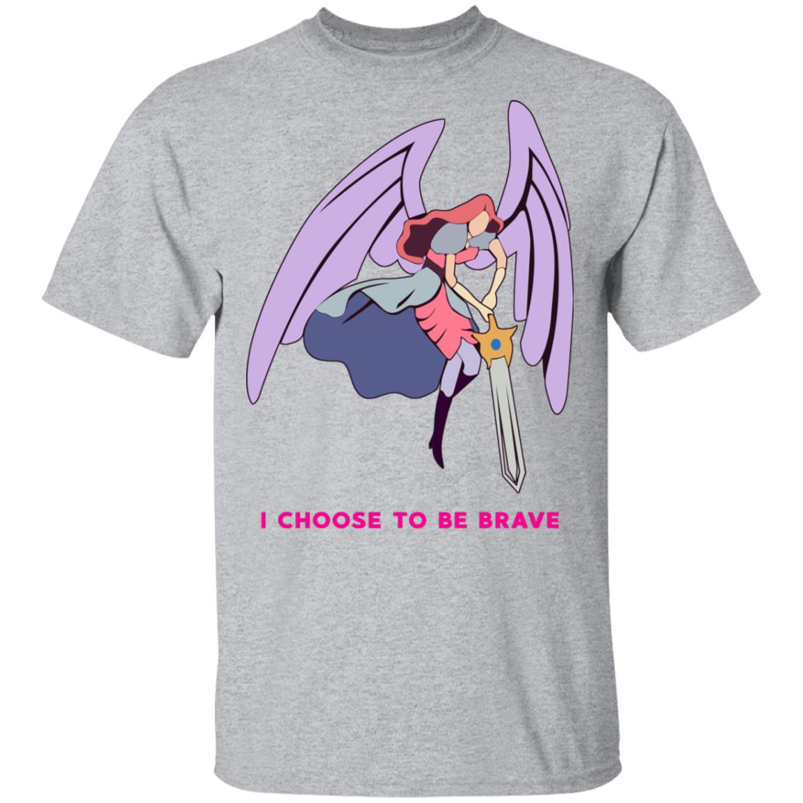 I Choose To Be Brave Queen Angella Shirt, Hoodie, Tank