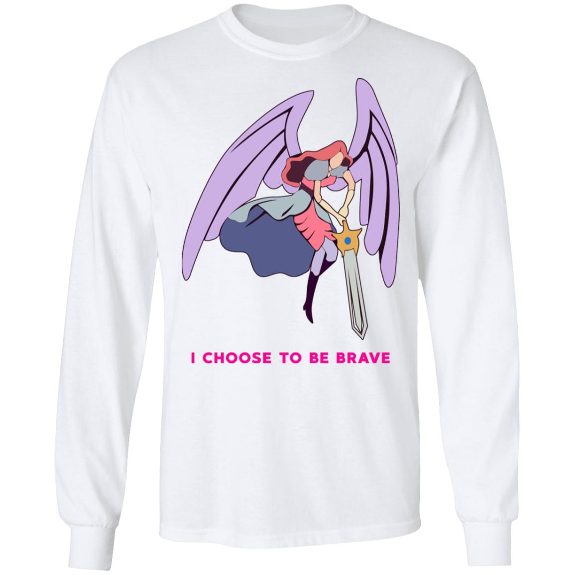 I Choose To Be Brave Queen Angella Shirt, Hoodie, Tank