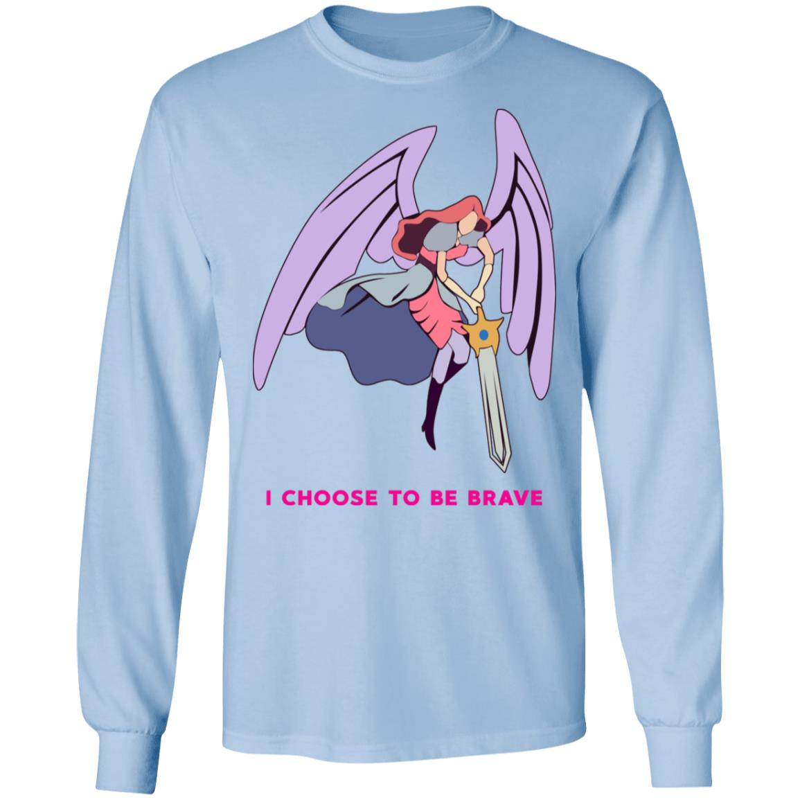 I Choose To Be Brave Queen Angella Shirt, Hoodie, Tank