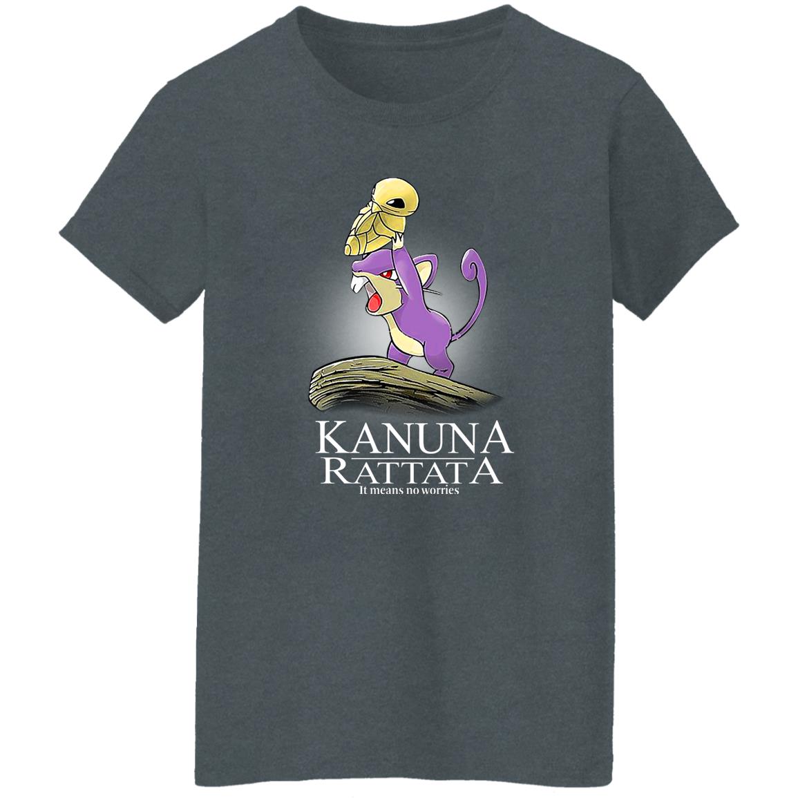 Kakuna Rattata It Means No Worries Shirt, Hoodie