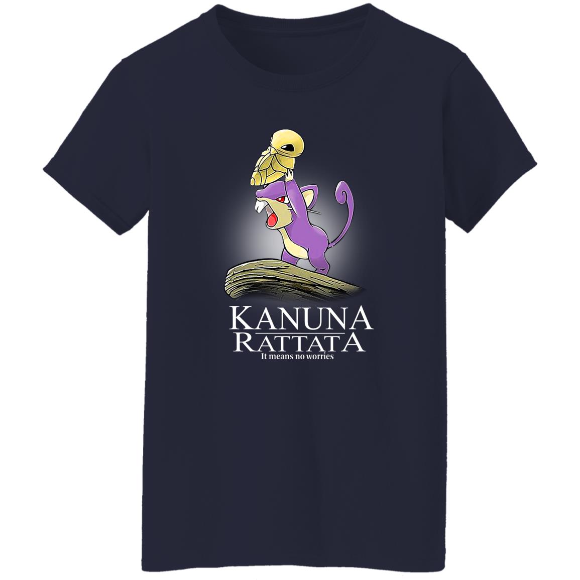Kakuna Rattata It Means No Worries Shirt, Hoodie