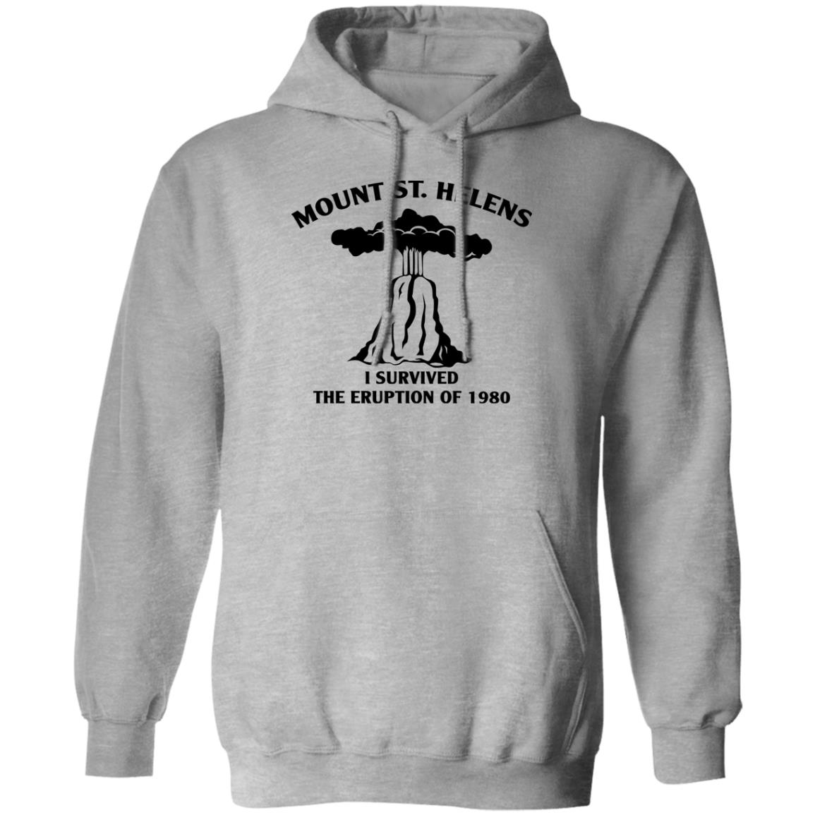 Mount St. Helens I Survived The Eruption Of 1980 Shirt, Hoodie