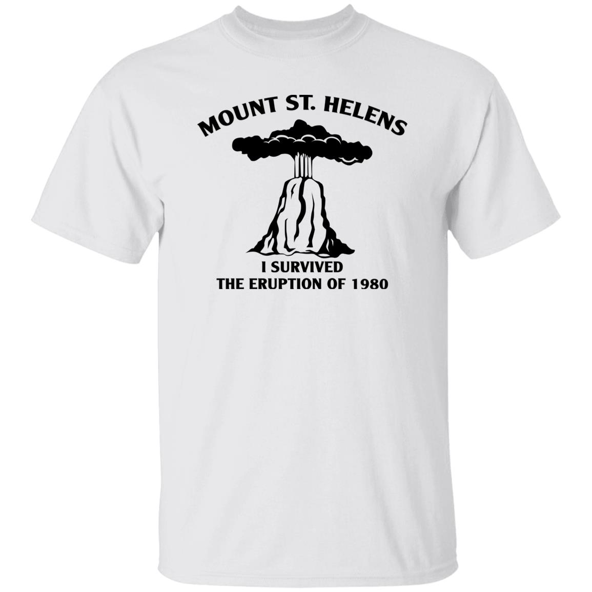 Mount St. Helens I Survived The Eruption Of 1980 Shirt, Hoodie