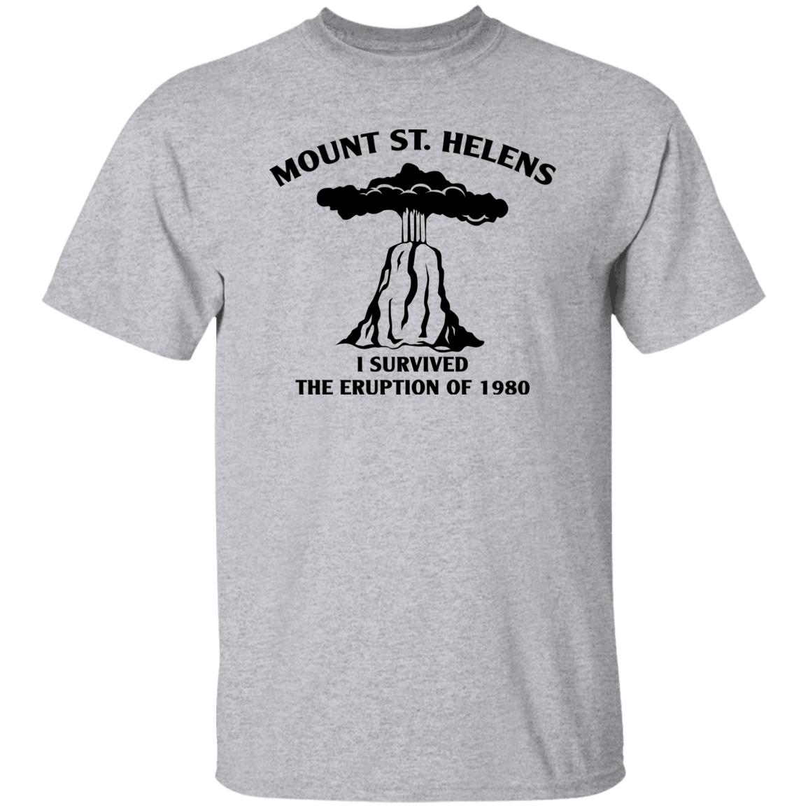 Mount St. Helens I Survived The Eruption Of 1980 Shirt, Hoodie