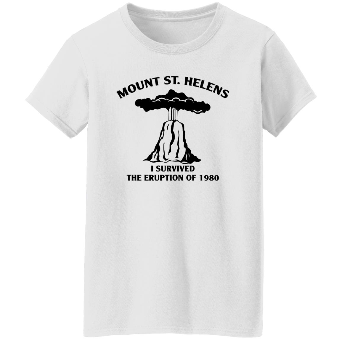 Mount St. Helens I Survived The Eruption Of 1980 Shirt, Hoodie