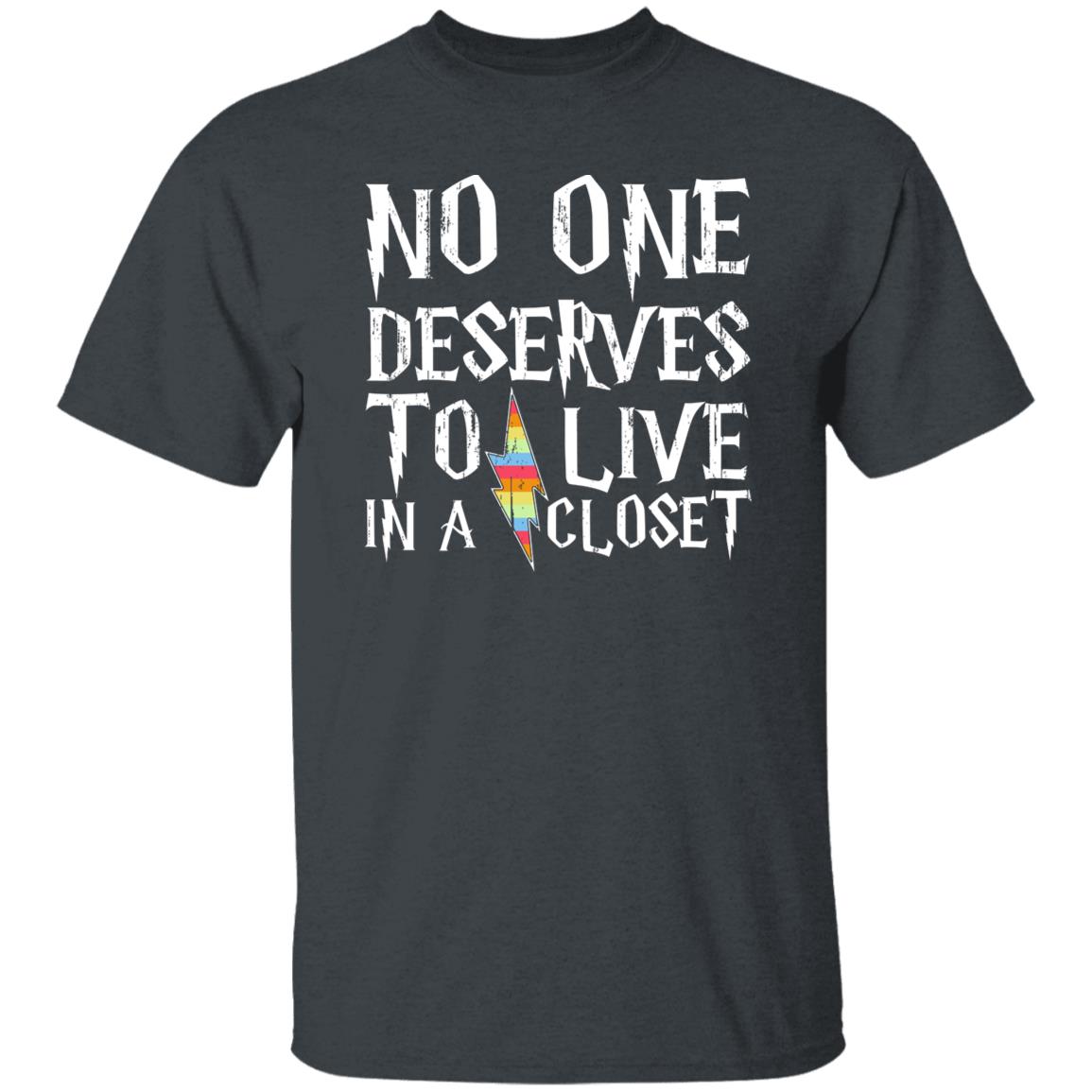 No One Deserves To Live In A Closet Harry Potter LGBT Shirt, Hoodie