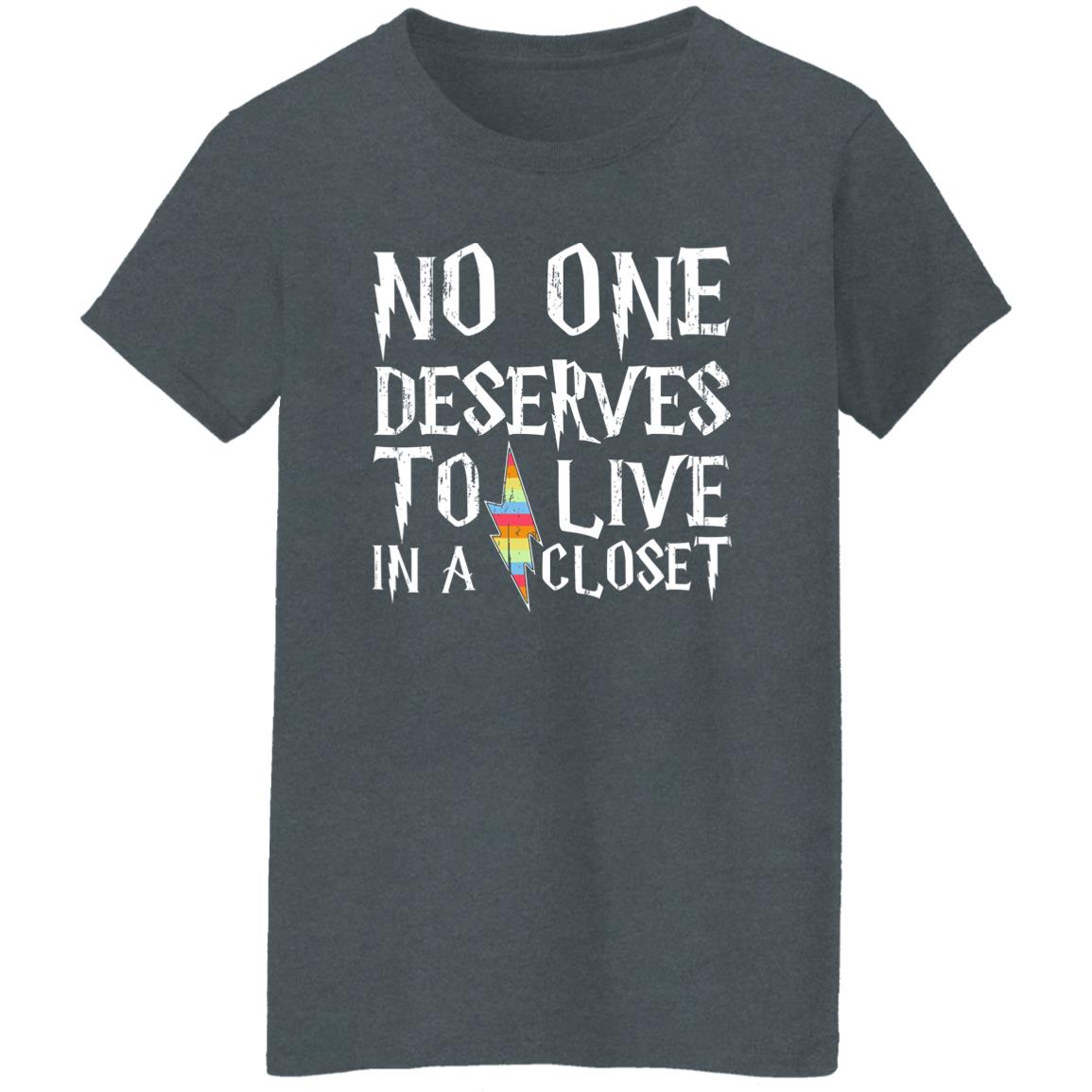 No One Deserves To Live In A Closet Harry Potter LGBT Shirt, Hoodie