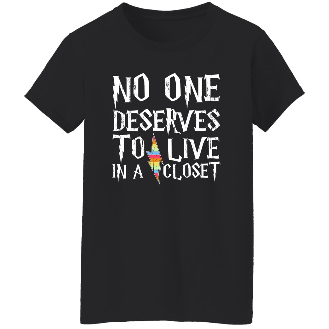 No One Deserves To Live In A Closet Harry Potter LGBT Shirt, Hoodie