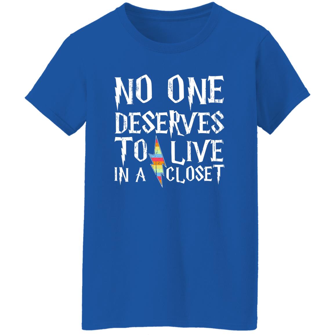 No One Deserves To Live In A Closet Harry Potter LGBT Shirt, Hoodie