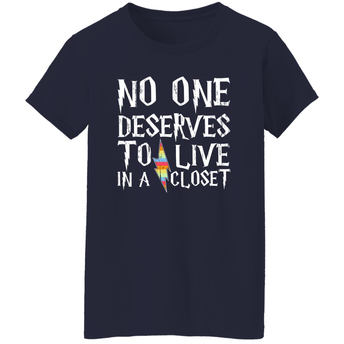 No One Deserves To Live In A Closet Harry Potter LGBT Shirt, Hoodie
