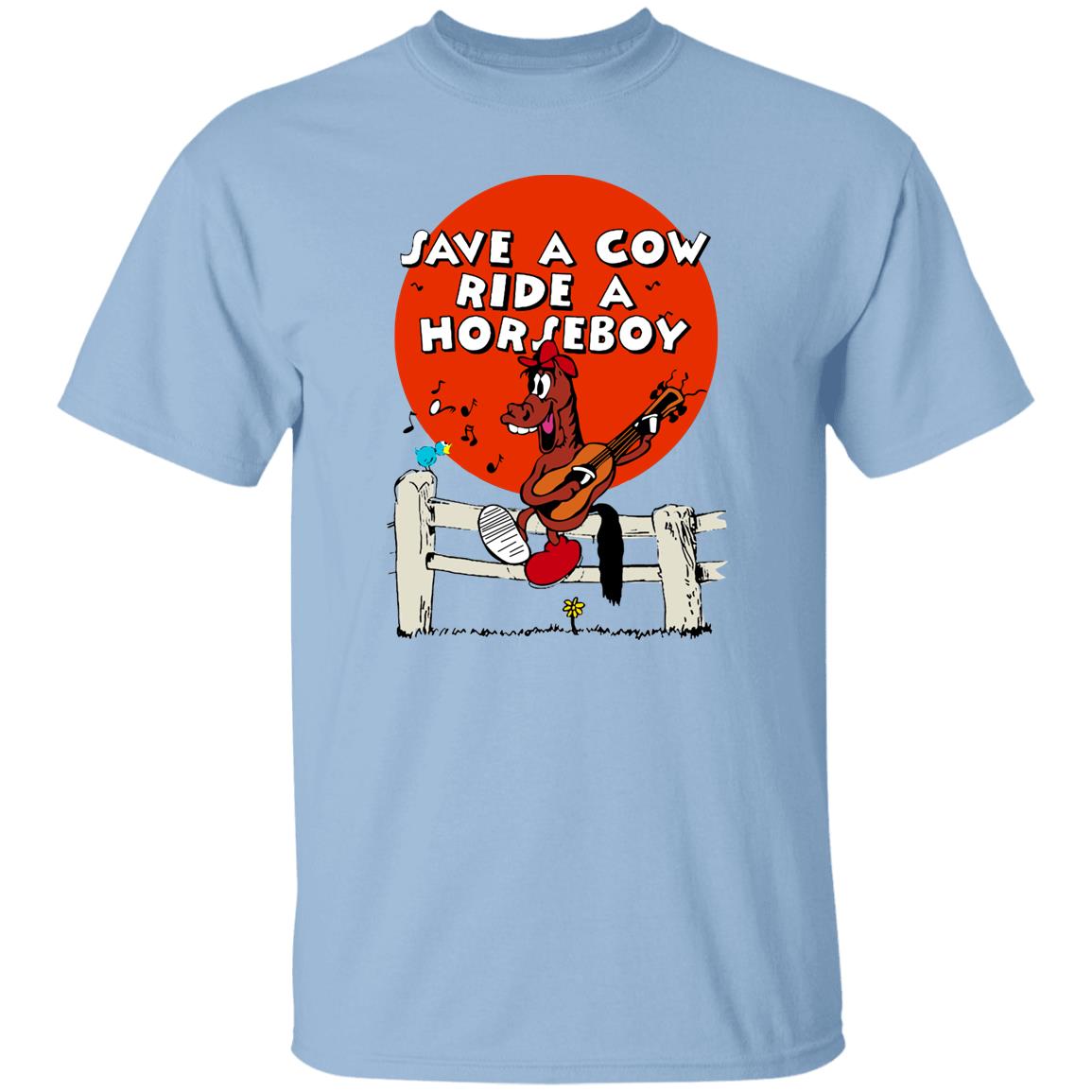 Save A Cow Ride A Horseboy Shirt, Hoodie
