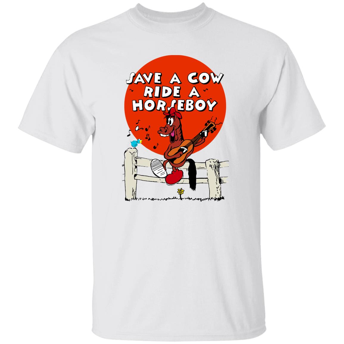 Save A Cow Ride A Horseboy Shirt, Hoodie