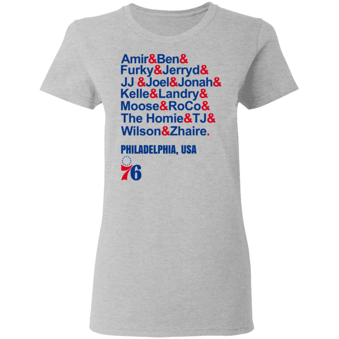 Amir & Ben & Furky & Jerryd Philadelphia USA 76 Shirt, Hoodie, Tank