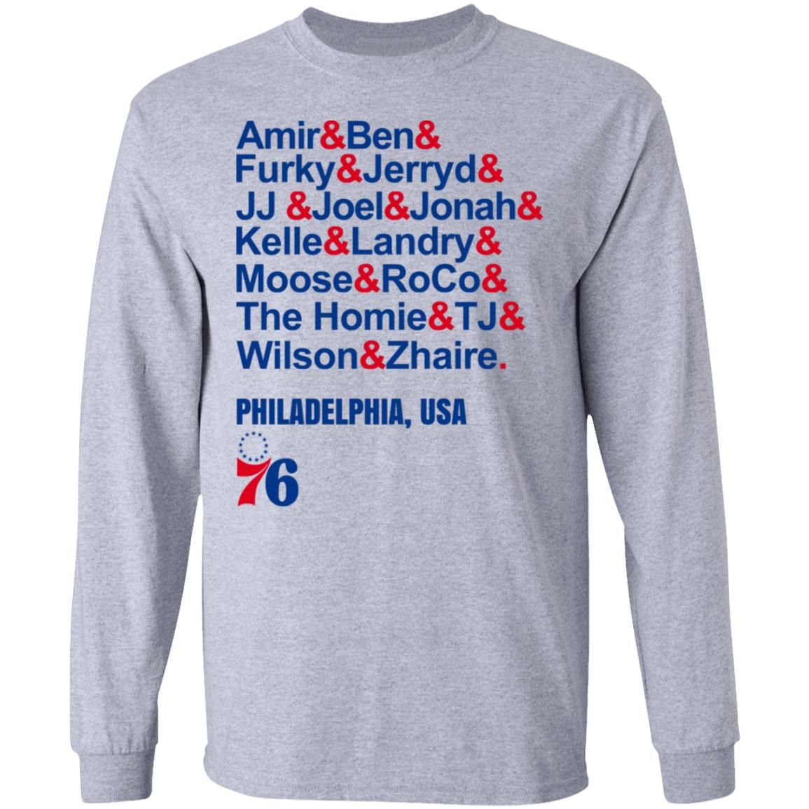 Amir & Ben & Furky & Jerryd Philadelphia USA 76 Shirt, Hoodie, Tank