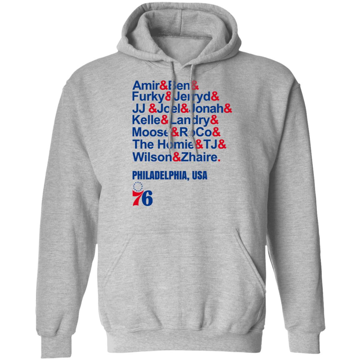 Amir & Ben & Furky & Jerryd Philadelphia USA 76 Shirt, Hoodie, Tank