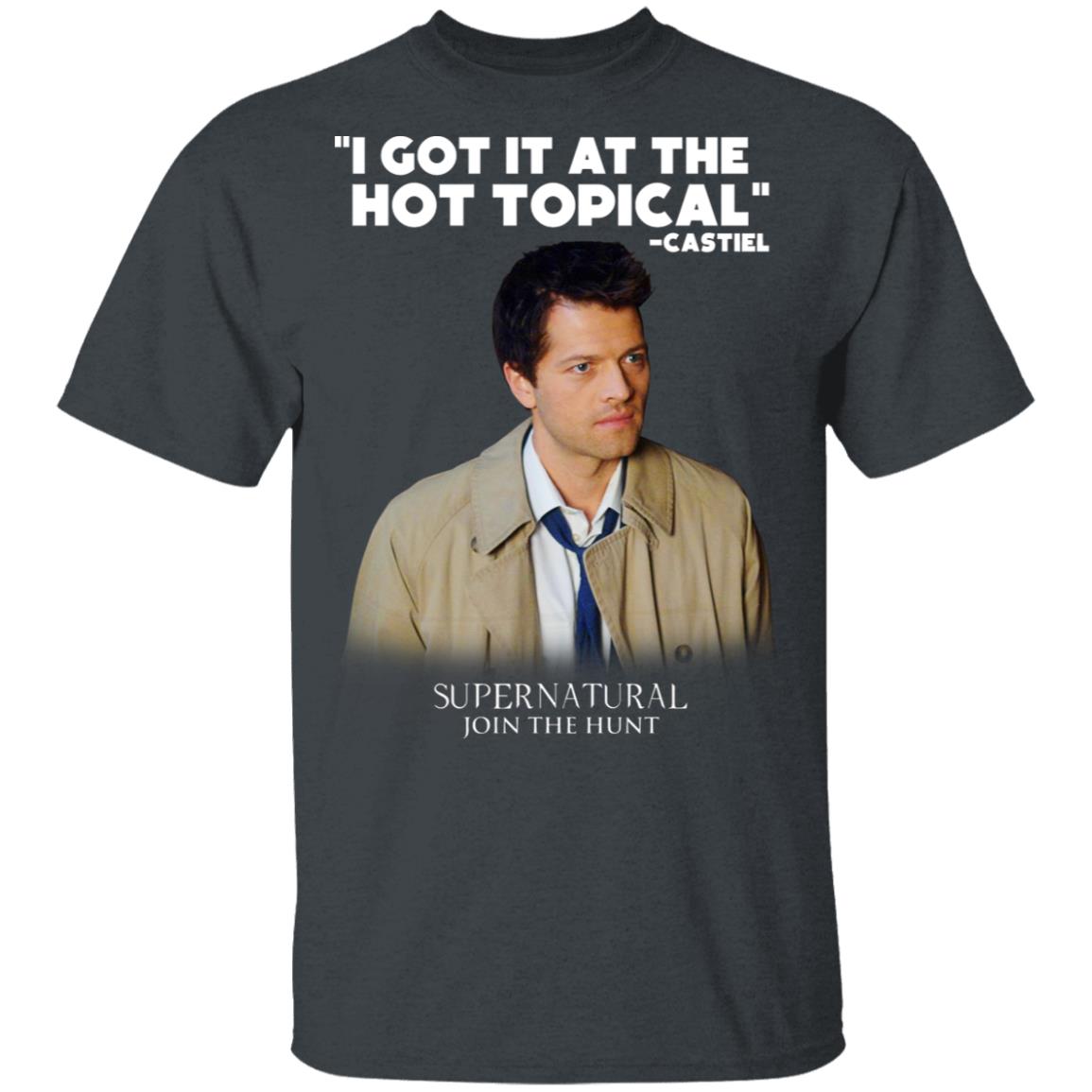 I Got It At The Hot Topical Castiel Supernatural Shirt, Hoodie, Tank