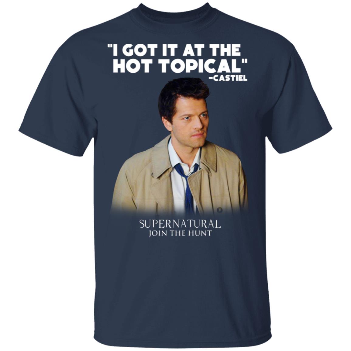 I Got It At The Hot Topical Castiel Supernatural Shirt, Hoodie, Tank