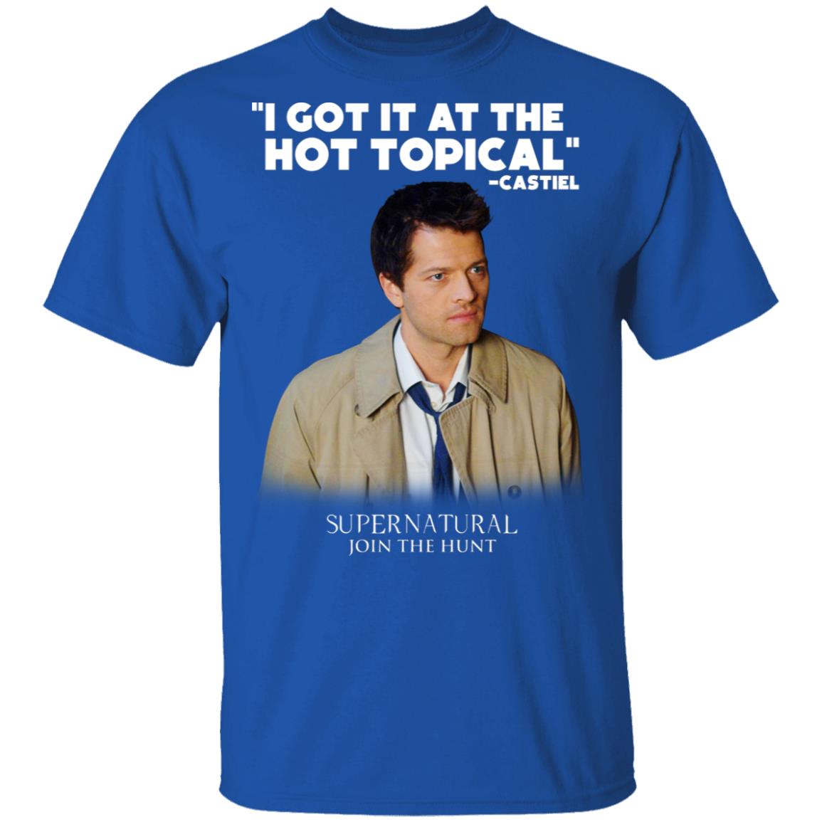 I Got It At The Hot Topical Castiel Supernatural Shirt, Hoodie, Tank