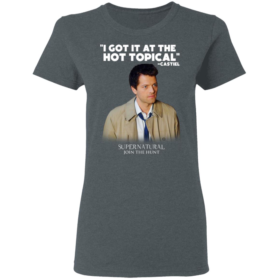 I Got It At The Hot Topical Castiel Supernatural Shirt, Hoodie, Tank