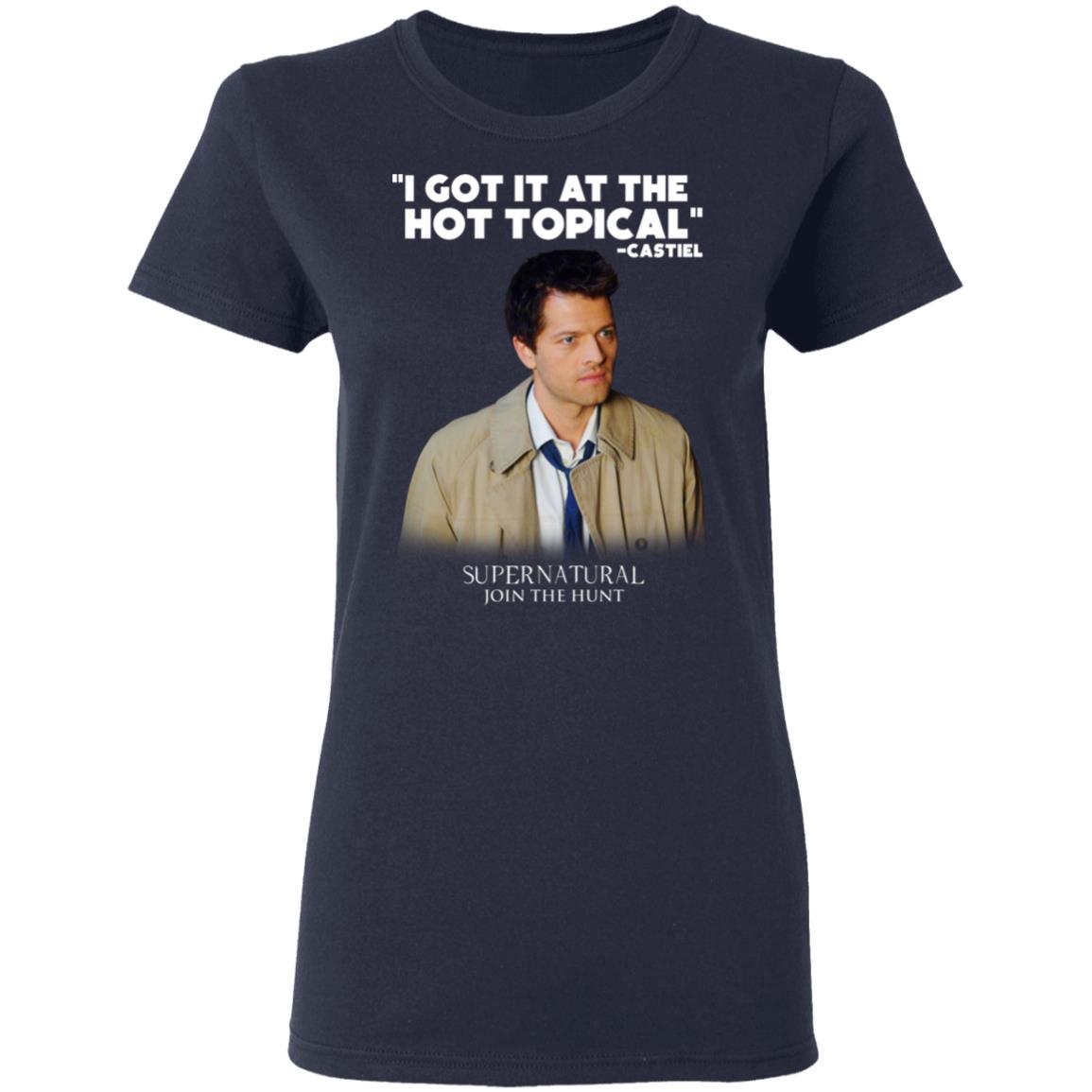 I Got It At The Hot Topical Castiel Supernatural Shirt, Hoodie, Tank