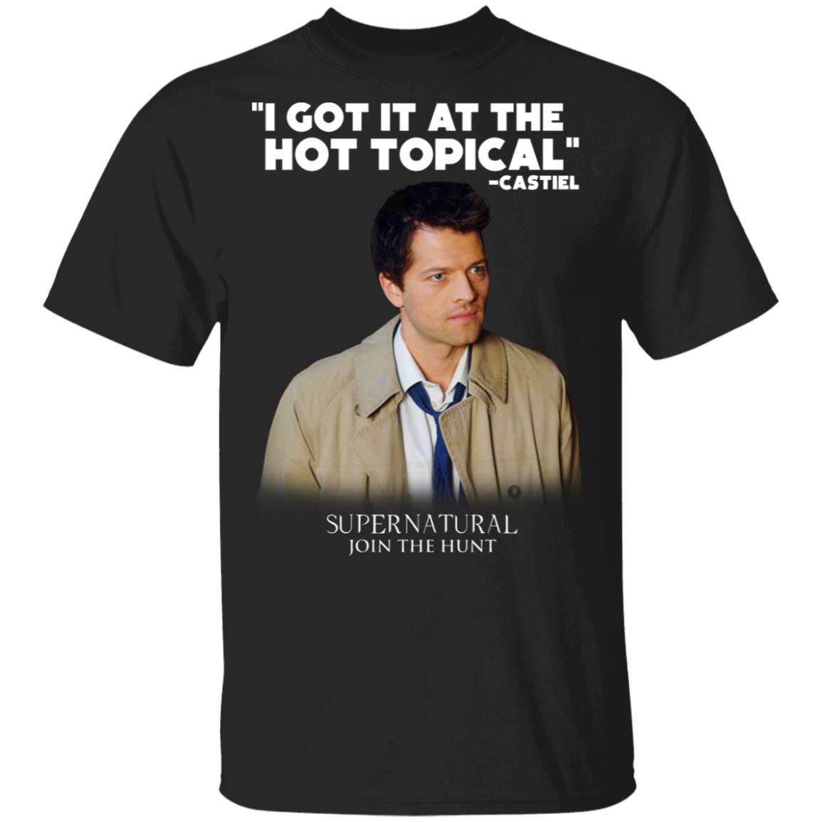 I Got It At The Hot Topical Castiel Supernatural Shirt, Hoodie, Tank