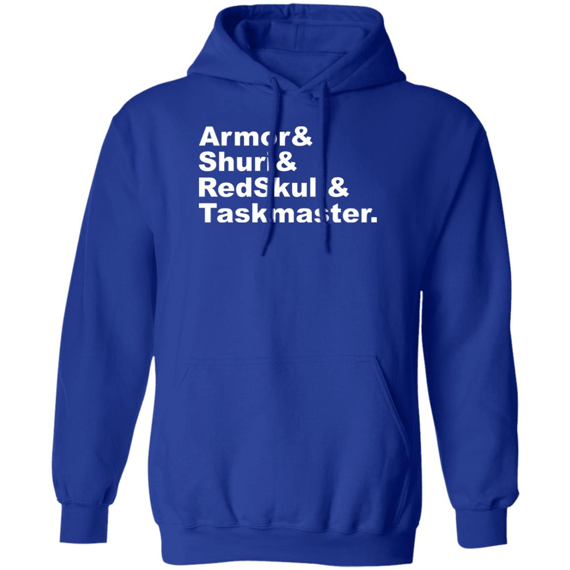 Armor & Shuri & Redskull & Taskmaster Shirt, Hoodie
