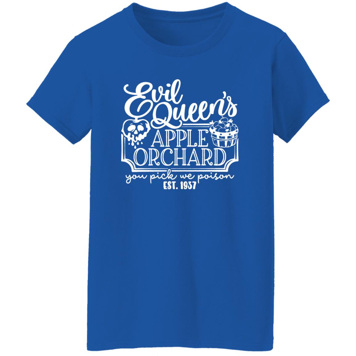 Evil Queen Apple Orchard You Pick We Poison Shirt, Hoodie