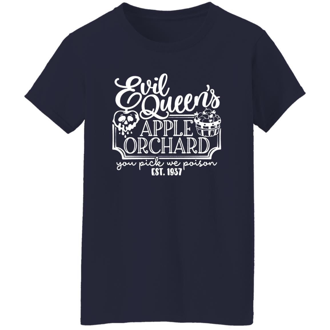 Evil Queen Apple Orchard You Pick We Poison Shirt, Hoodie