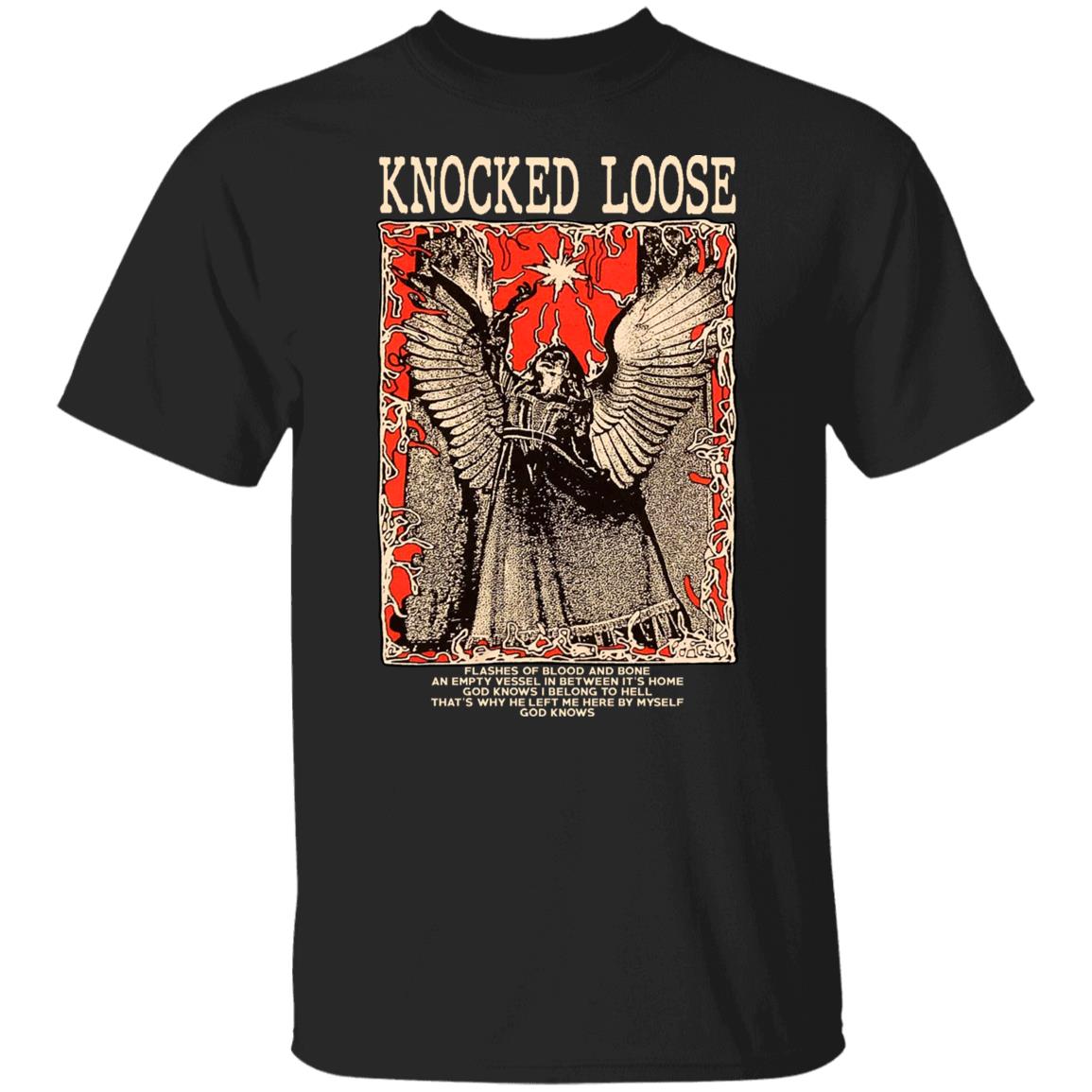 Knocked Loose Flashes Of Blood And Bone An Empty Vessel In Between It’s Home Shirt, Hoodie, Tank