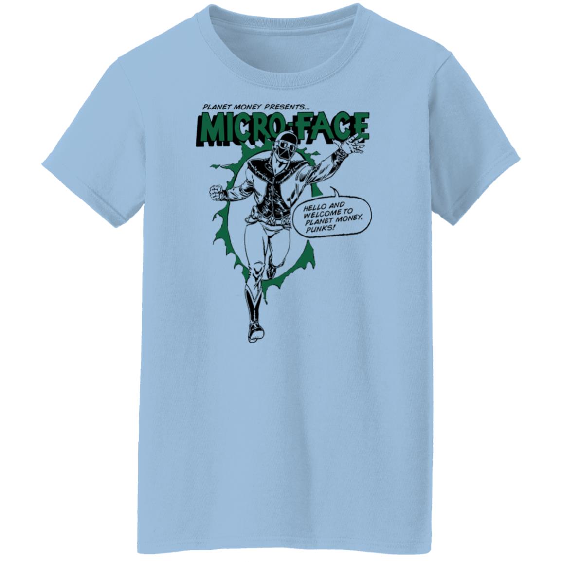 Planet Money Presents Micro Face Hello And Welcome To Planet Money Punks Shirt, Hoodie, Tank