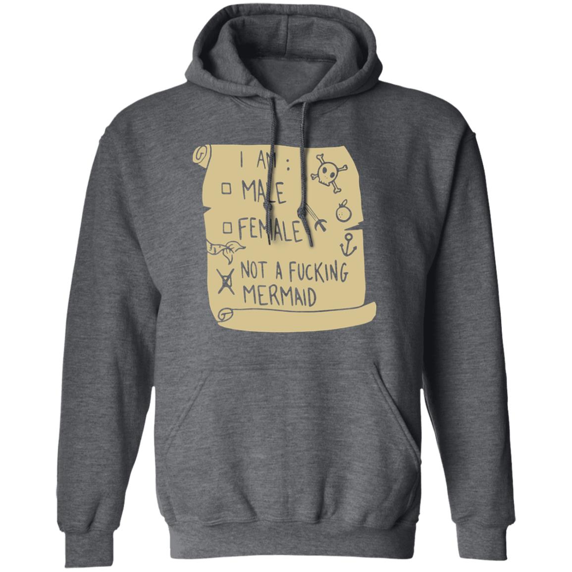 I Am Not A Fucking Mermaid Shirt, Hoodie, Tank