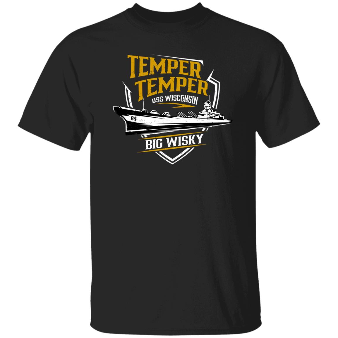 Temper USS Wisconsin Big Wisky