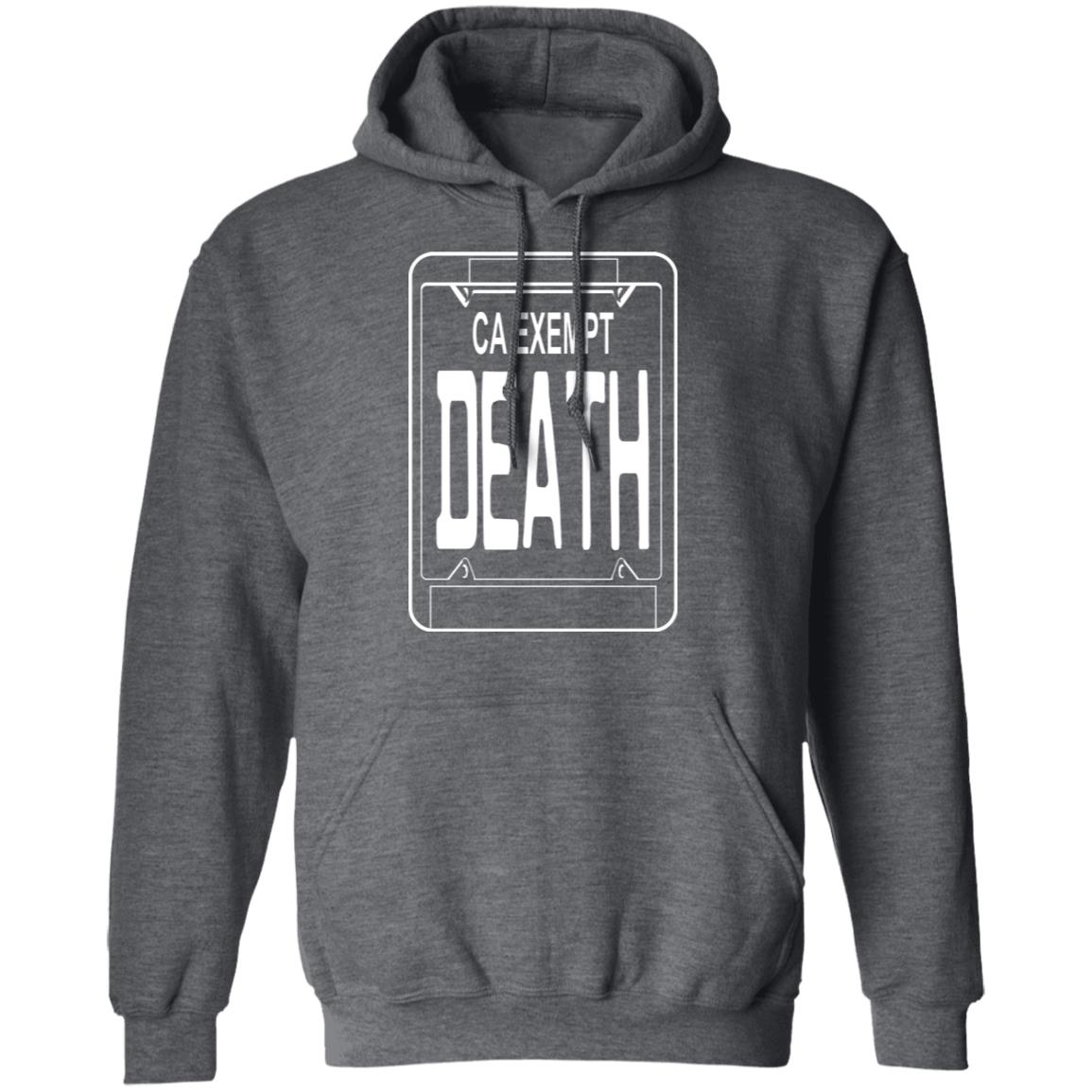 Government Plates By Death Grips Ca Exempt Death Shirt, Hoodie, Tank