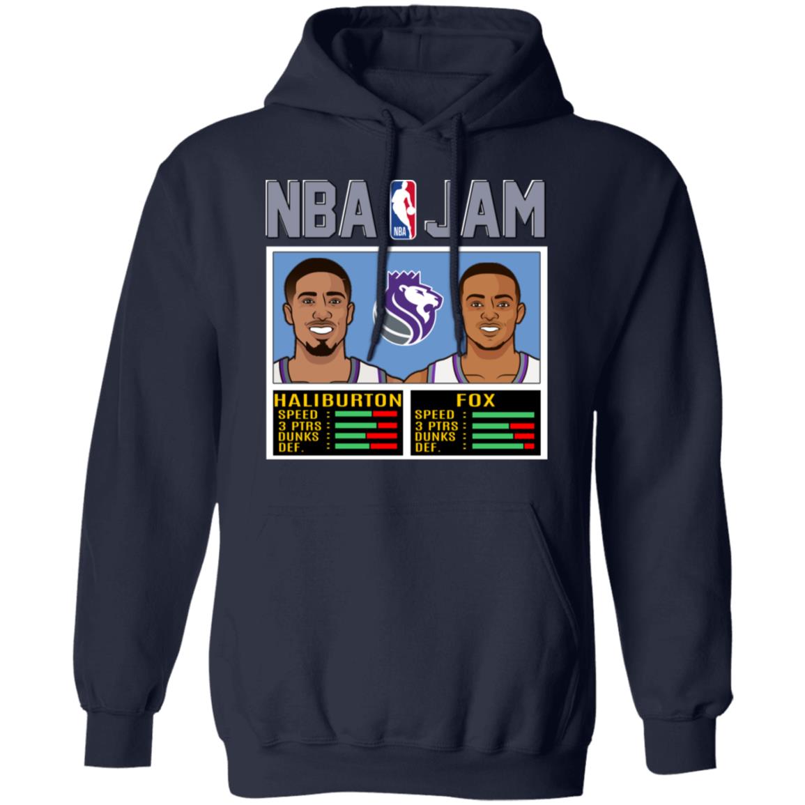 NBA Jam New Kings Haliburton Fox Shirt, Hoodie, Tank