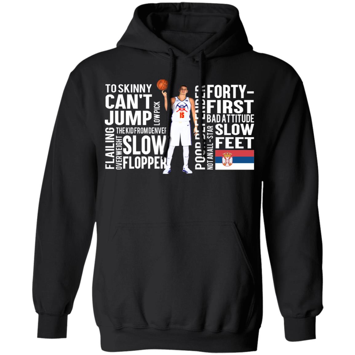 Too Skinny Can’t Jump Low Pick The Kid From Denver Shirt, Hoodie, Tank