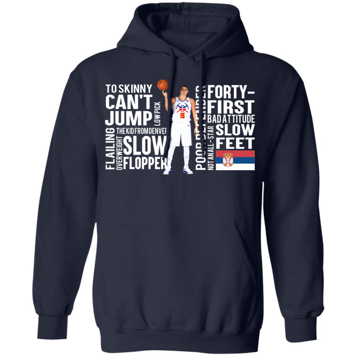 Too Skinny Can’t Jump Low Pick The Kid From Denver Shirt, Hoodie, Tank
