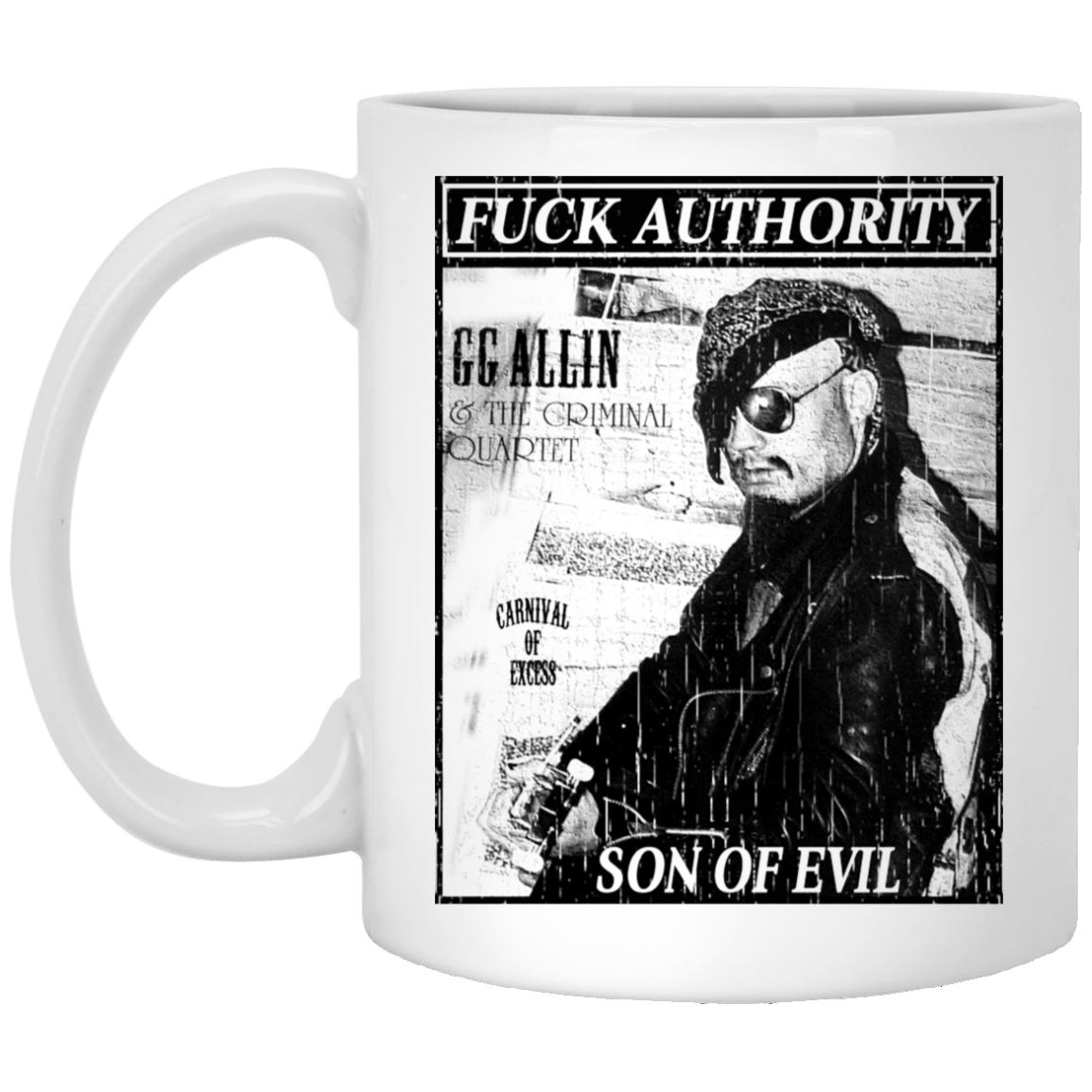 Fuck Authority Son Of Evil Mug