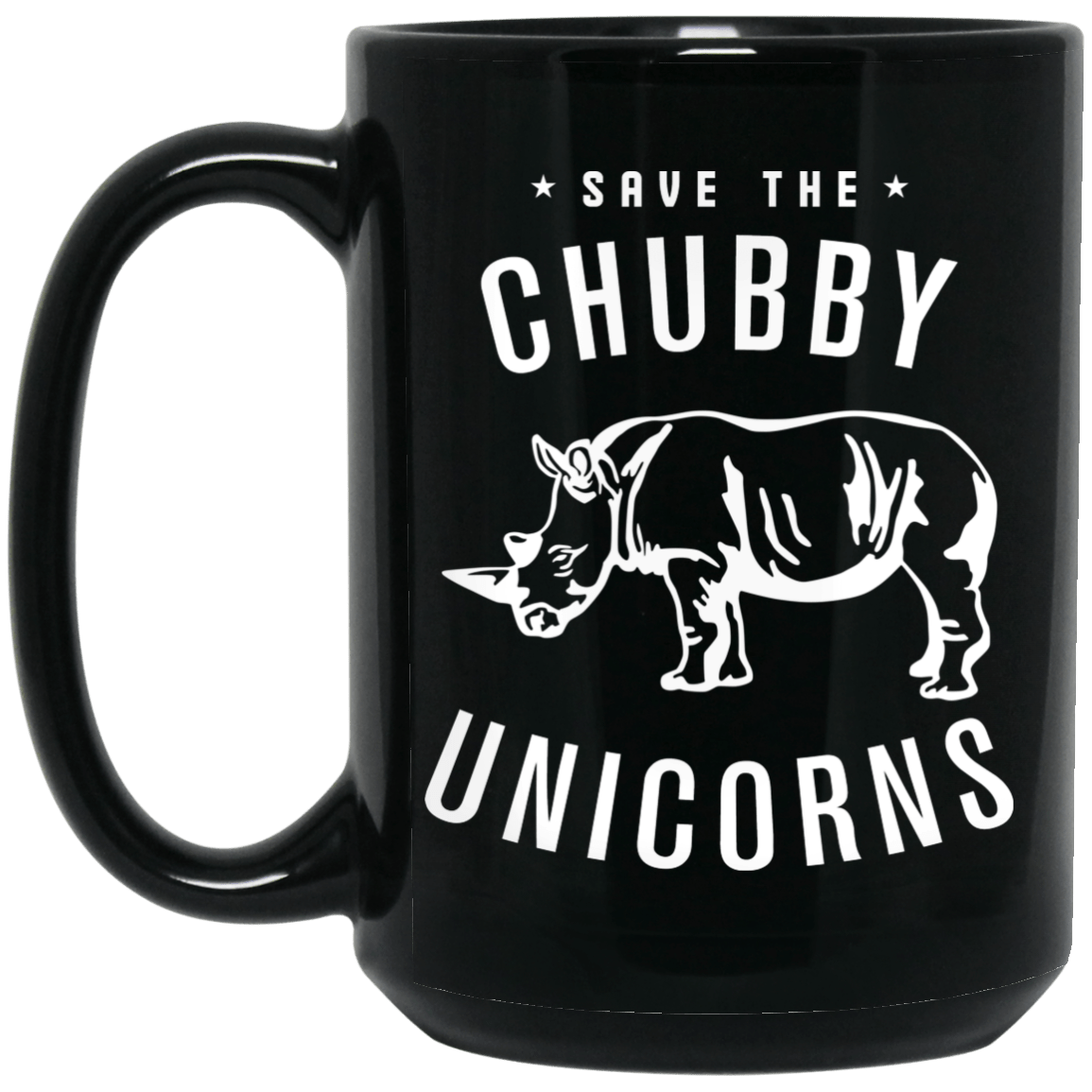 Save The Chubby Unicorns Mug