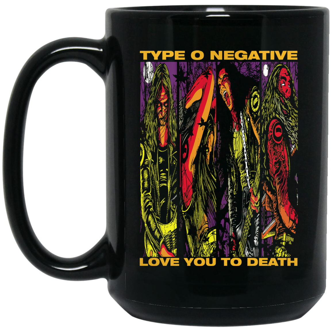 Type O Negative Love You To Death Mug