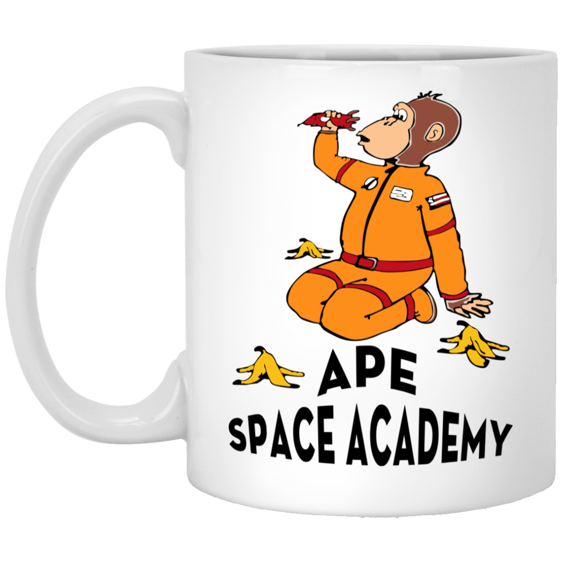 Ape Space Academy Monkey Astronaut Mug
