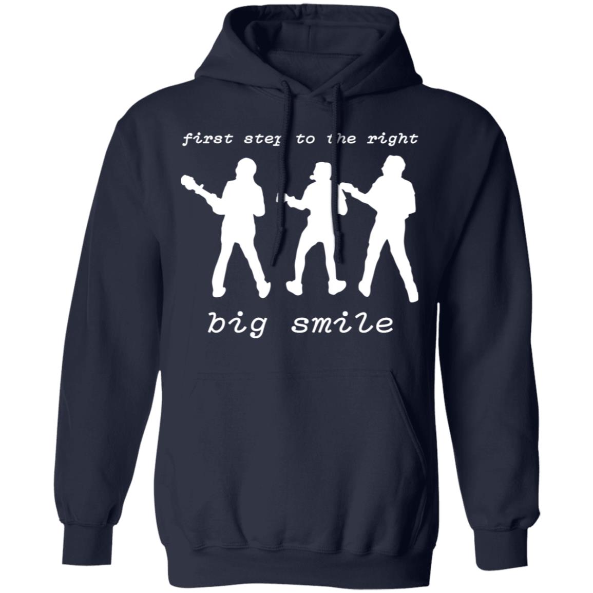 First Step To The Right Big Smile Vulfpeck Shirt, Hoodie, Tank
