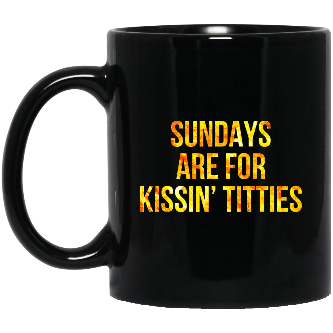 Sundays Are For Kissin’ Titties Mitch Trubisky Era Mug