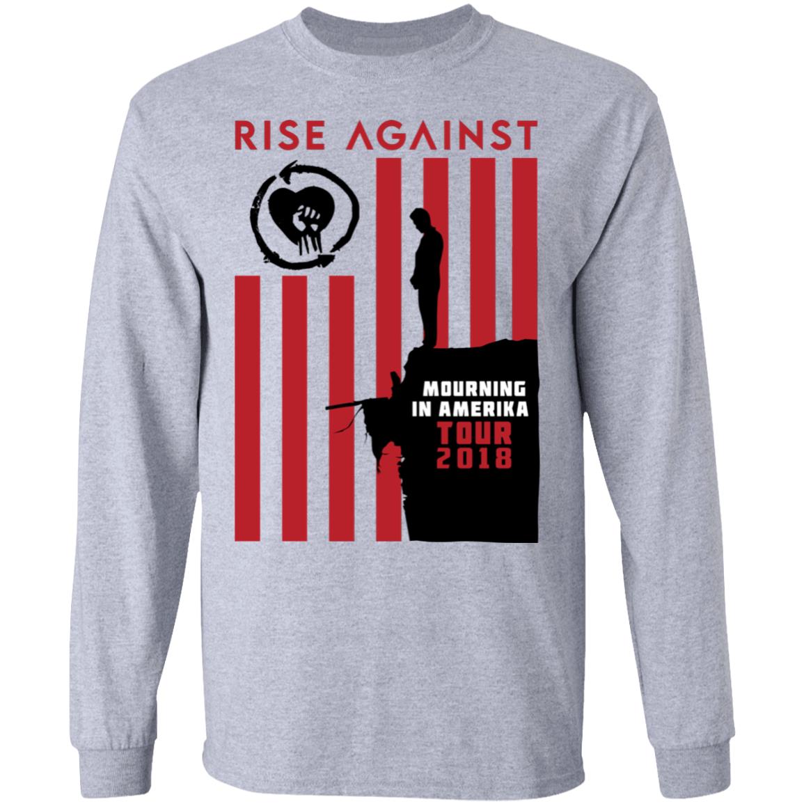 Rise Against Mourning In America Tour 2018 Shirt, Hoodie, Tank