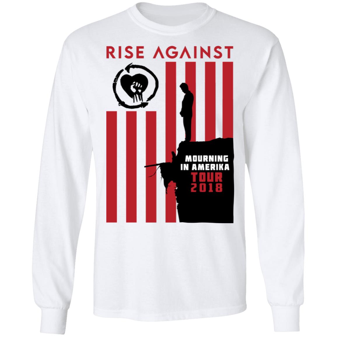 Rise Against Mourning In America Tour 2018 Shirt, Hoodie, Tank