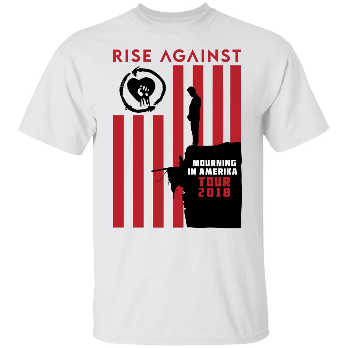 Rise Against Mourning In America Tour 2018 Shirt, Hoodie, Tank
