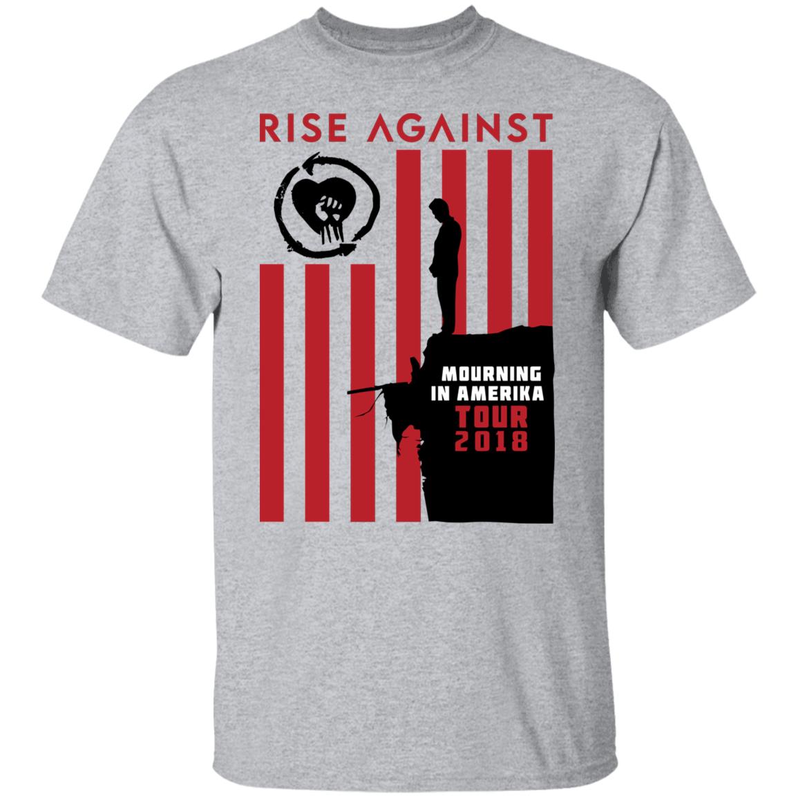 Rise Against Mourning In America Tour 2018 Shirt, Hoodie, Tank