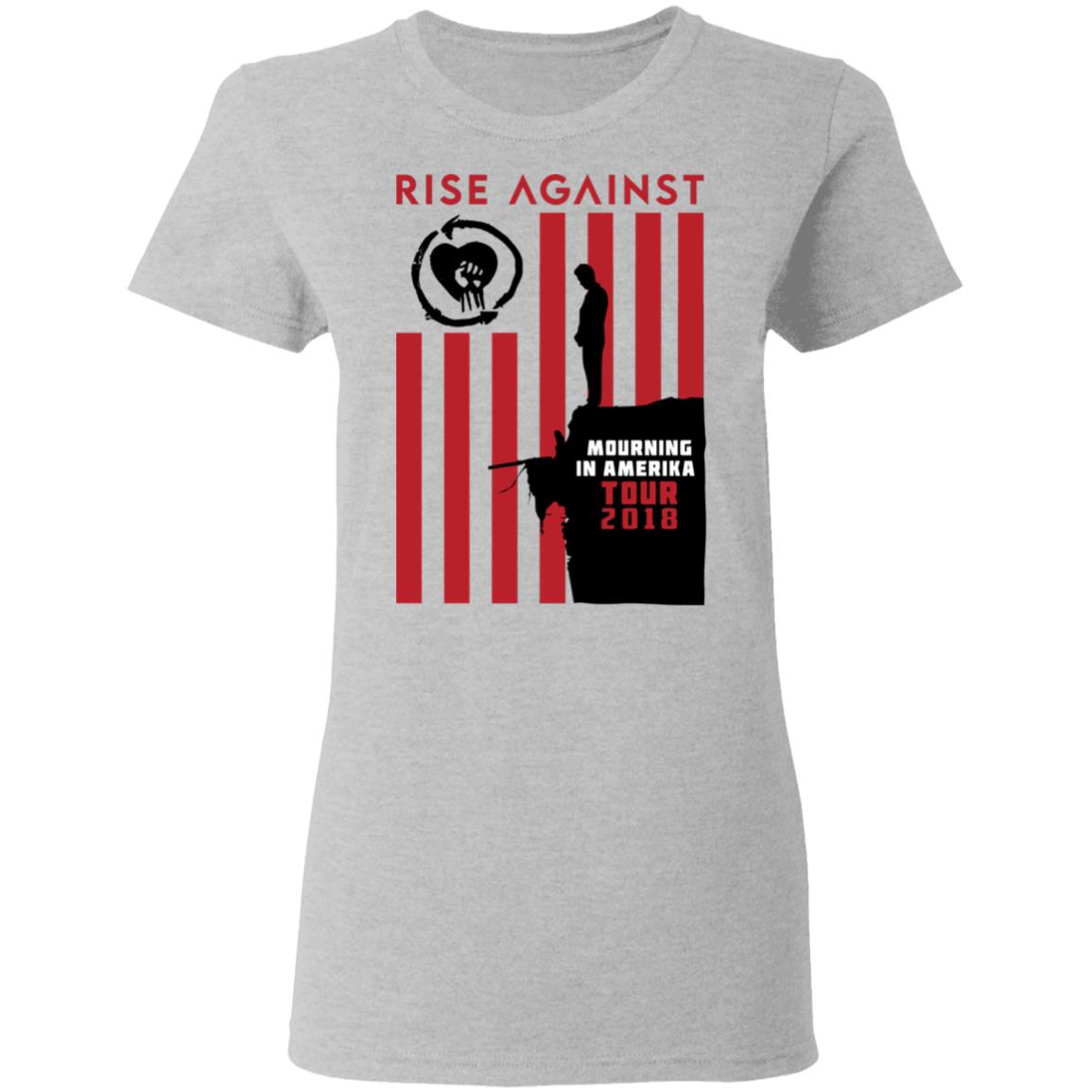 Rise Against Mourning In America Tour 2018 Shirt, Hoodie, Tank